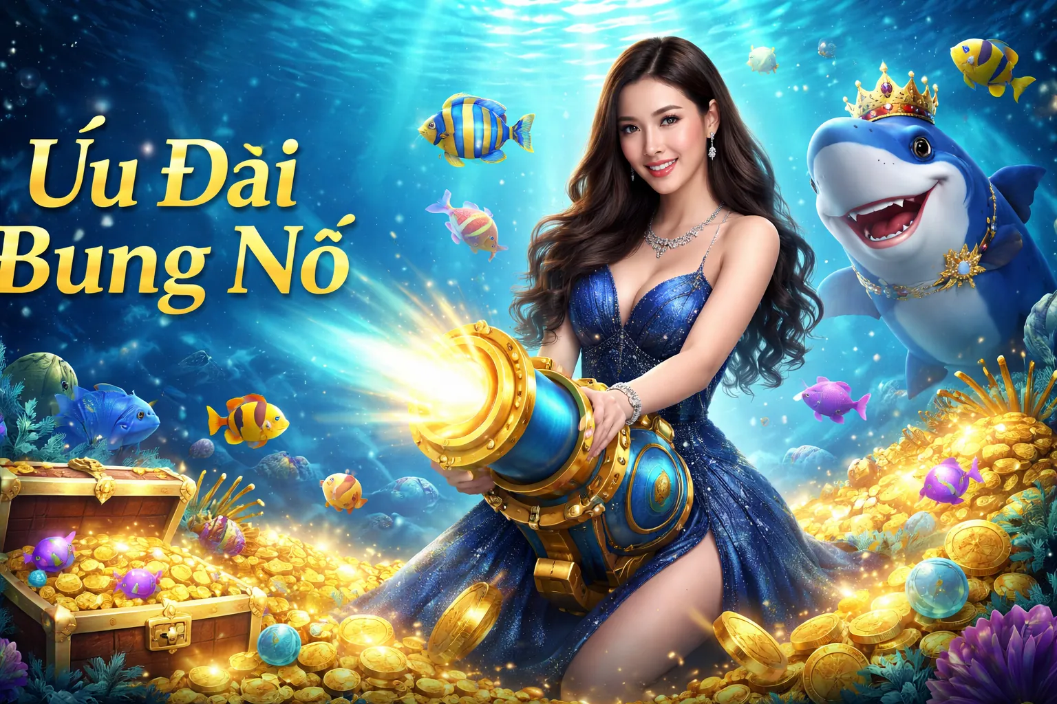 Biểu ngữ giới thiệu chính sách cookie cho website quay hũ trực tuyến